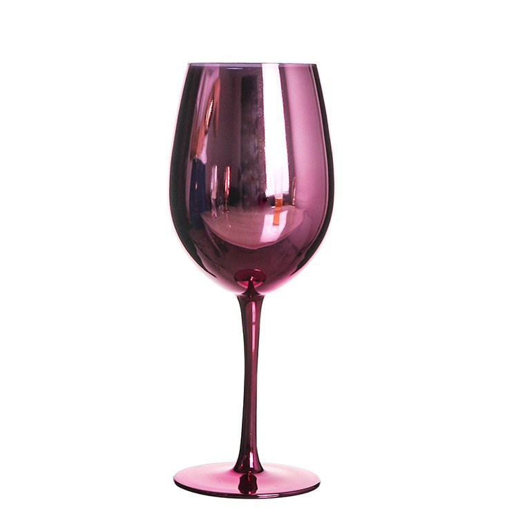 Electroplated Wine  Metallic Champagne Glasses 4
