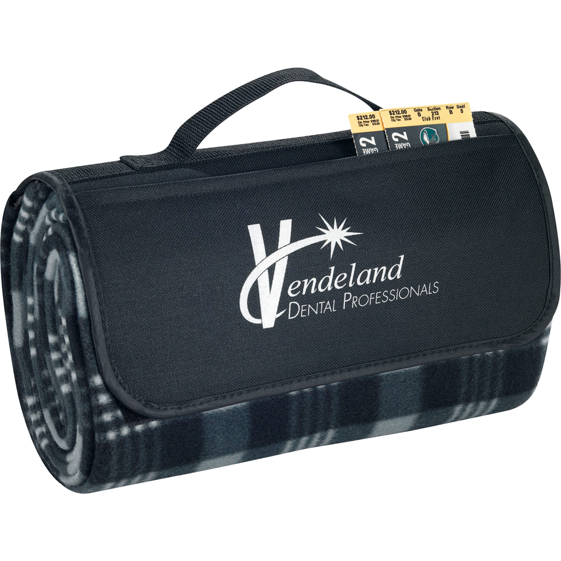 Padded Water-Resistant Fleece Picnic Blanket 11