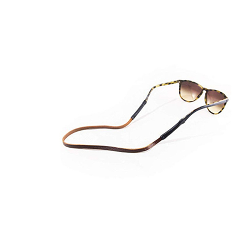 Leather Eyewear Retainer, promotional clip with logo imprint 6