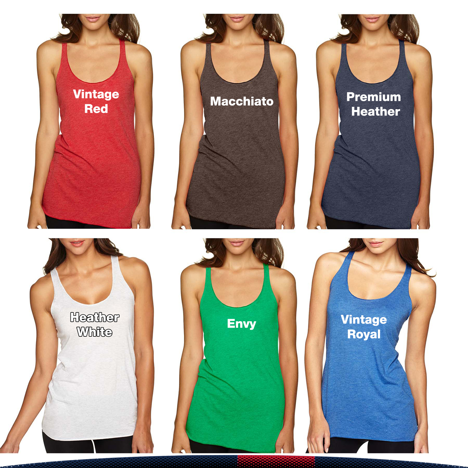 Next Level® Ladies' Racerback Tank Tops 5