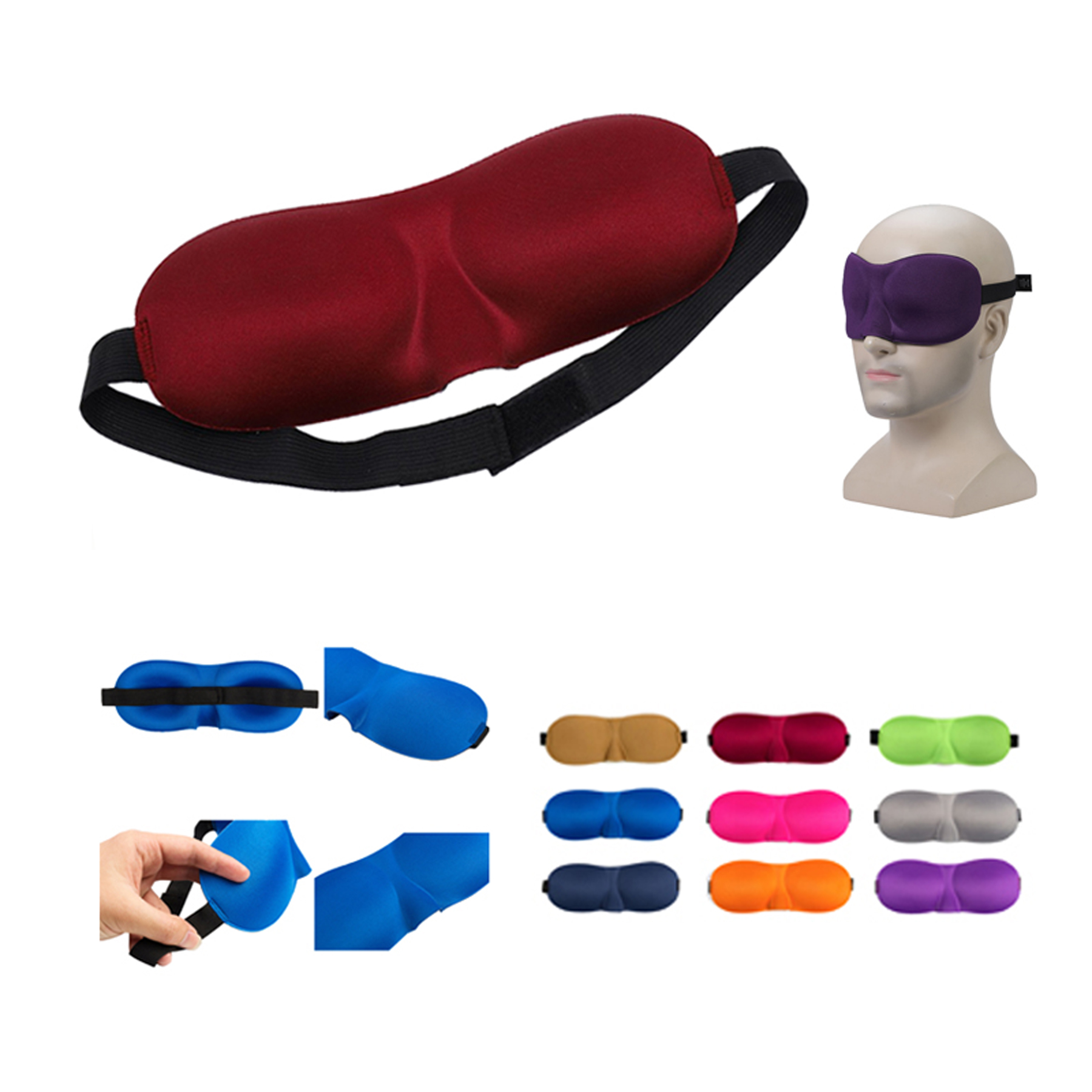 3D Sleeping Eye Mask 1