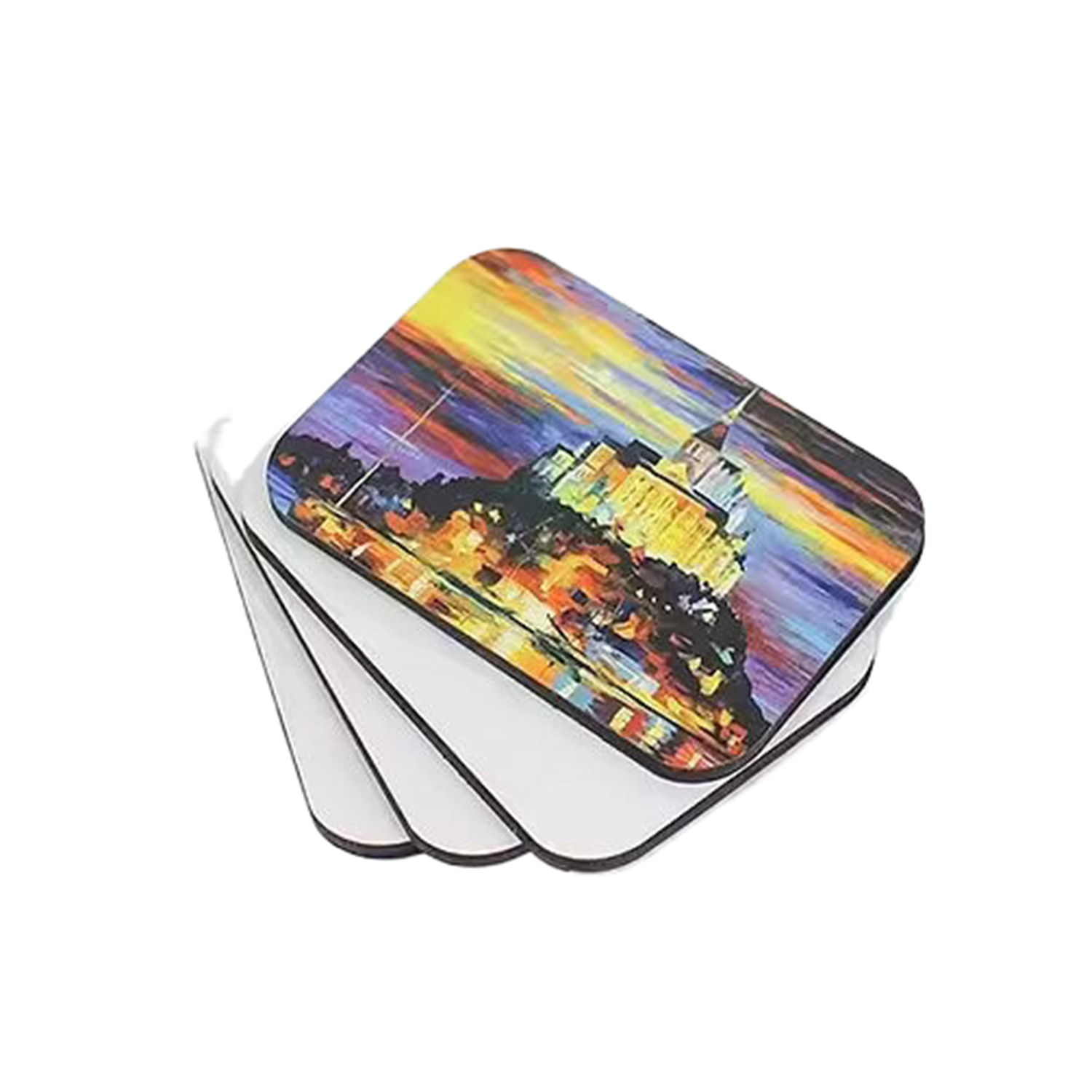 Sublimation Rectangle Shape MDF Fridge Magnet 2