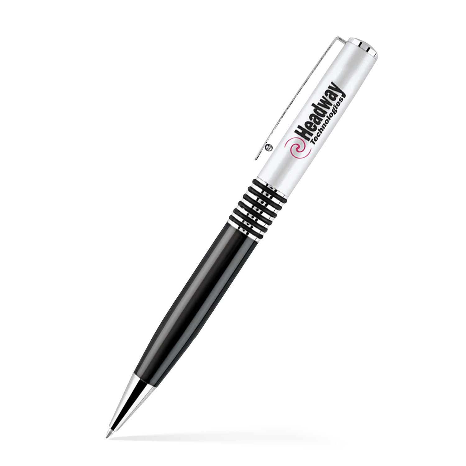 Satin Chrome Ballpoint Twist Metal Pen 5