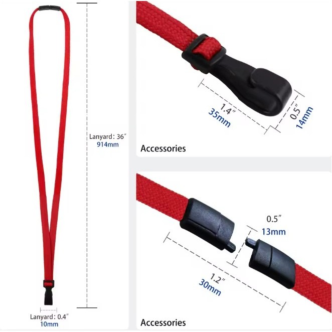 Polyester 10mm Lanyard 3