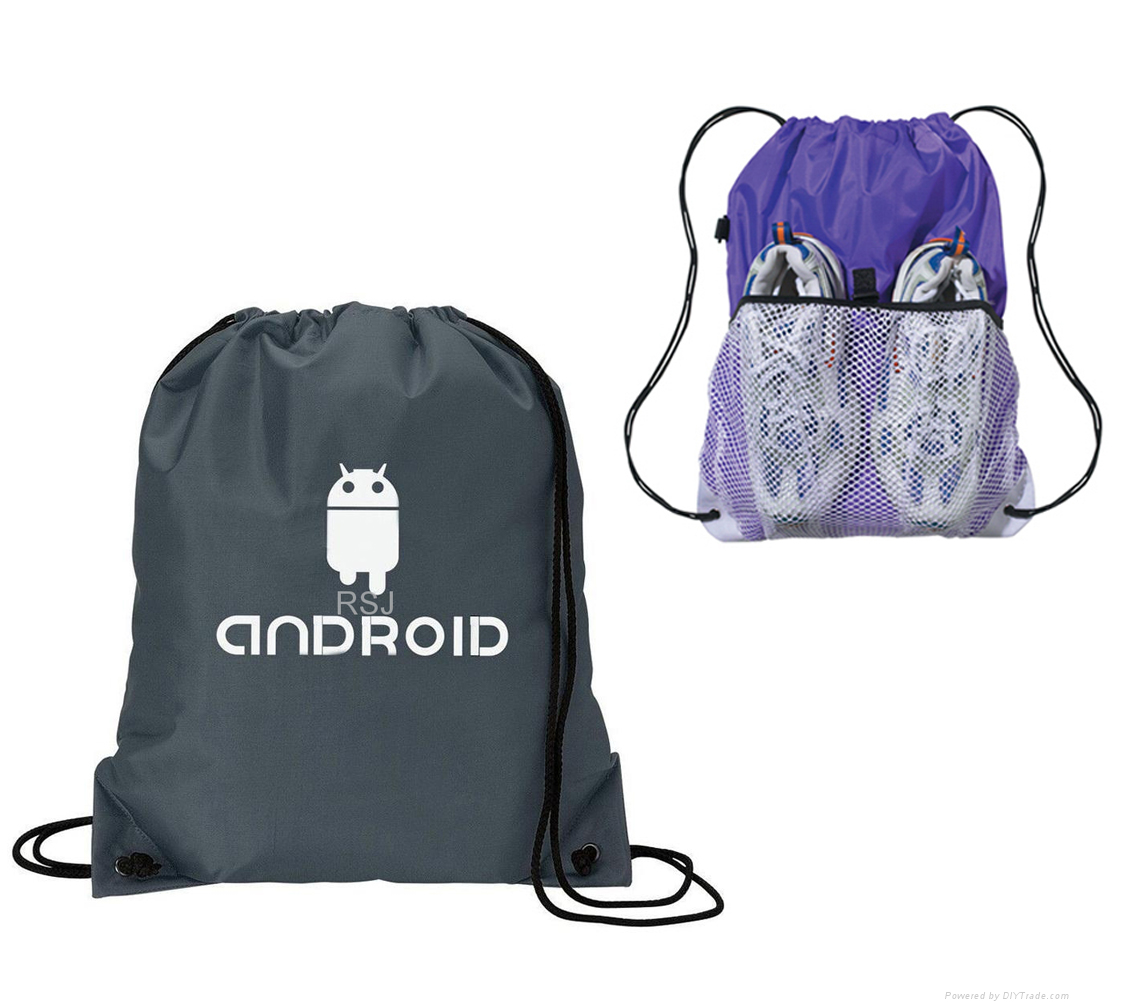 ShoeStash Mesh Drawstring Backpack 17