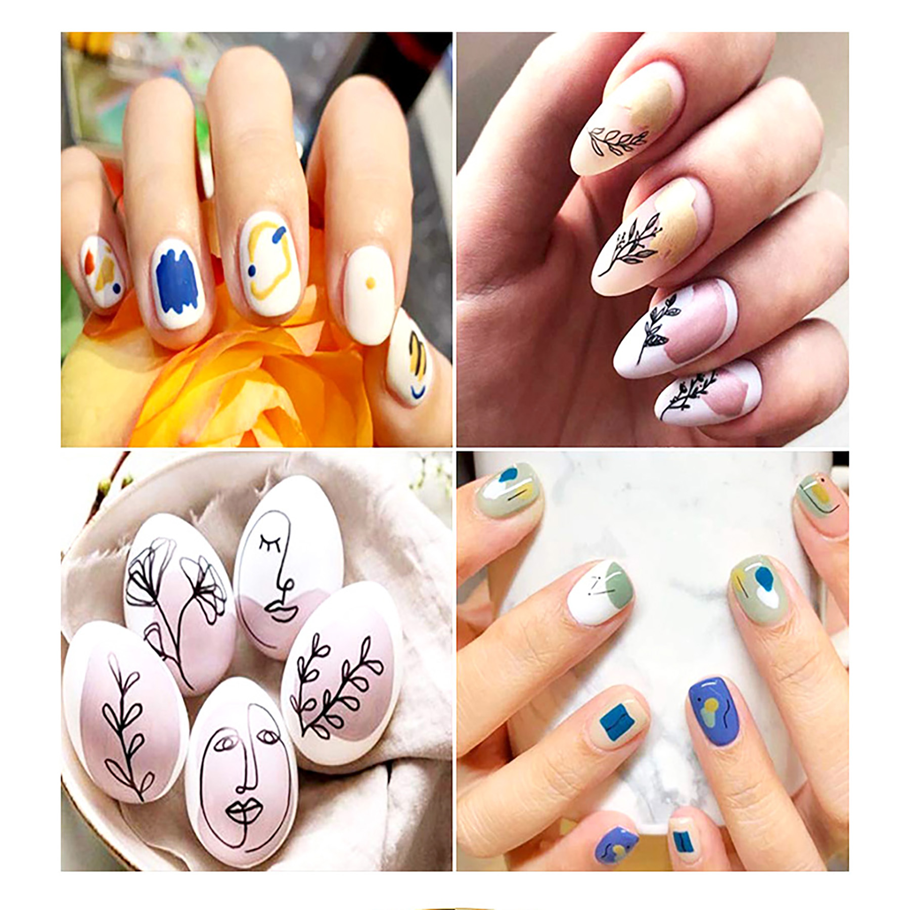 12 Colors Nail Art Graffiti Pen 17