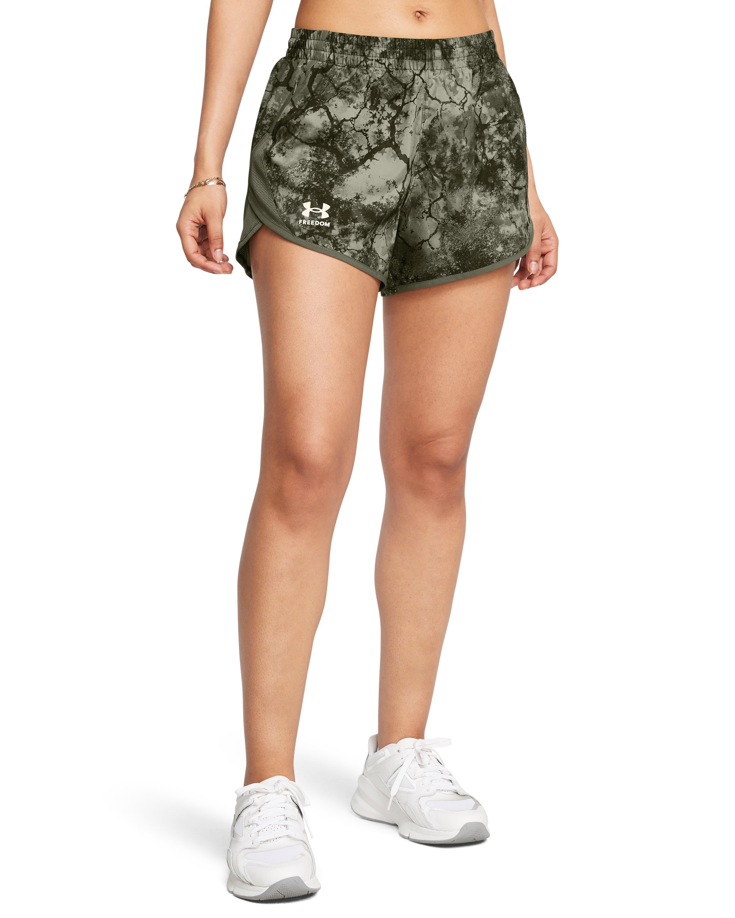 Women's UA Fly-By Freedom Shorts 4