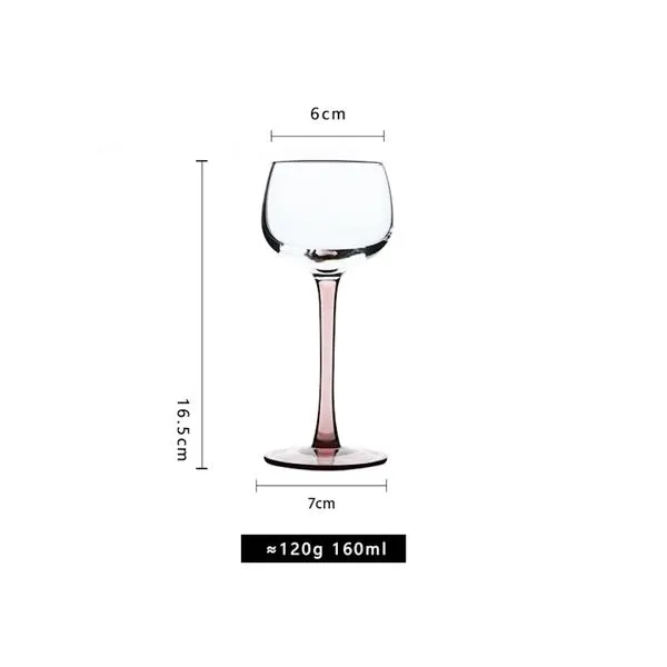 3oz Colorful Wine Glasses 1
