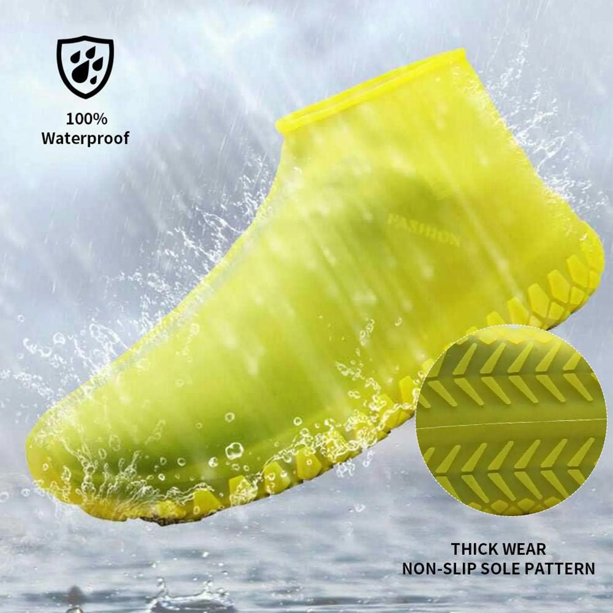 Rainy Day Waterproof Shoe Covers (M-L) 15