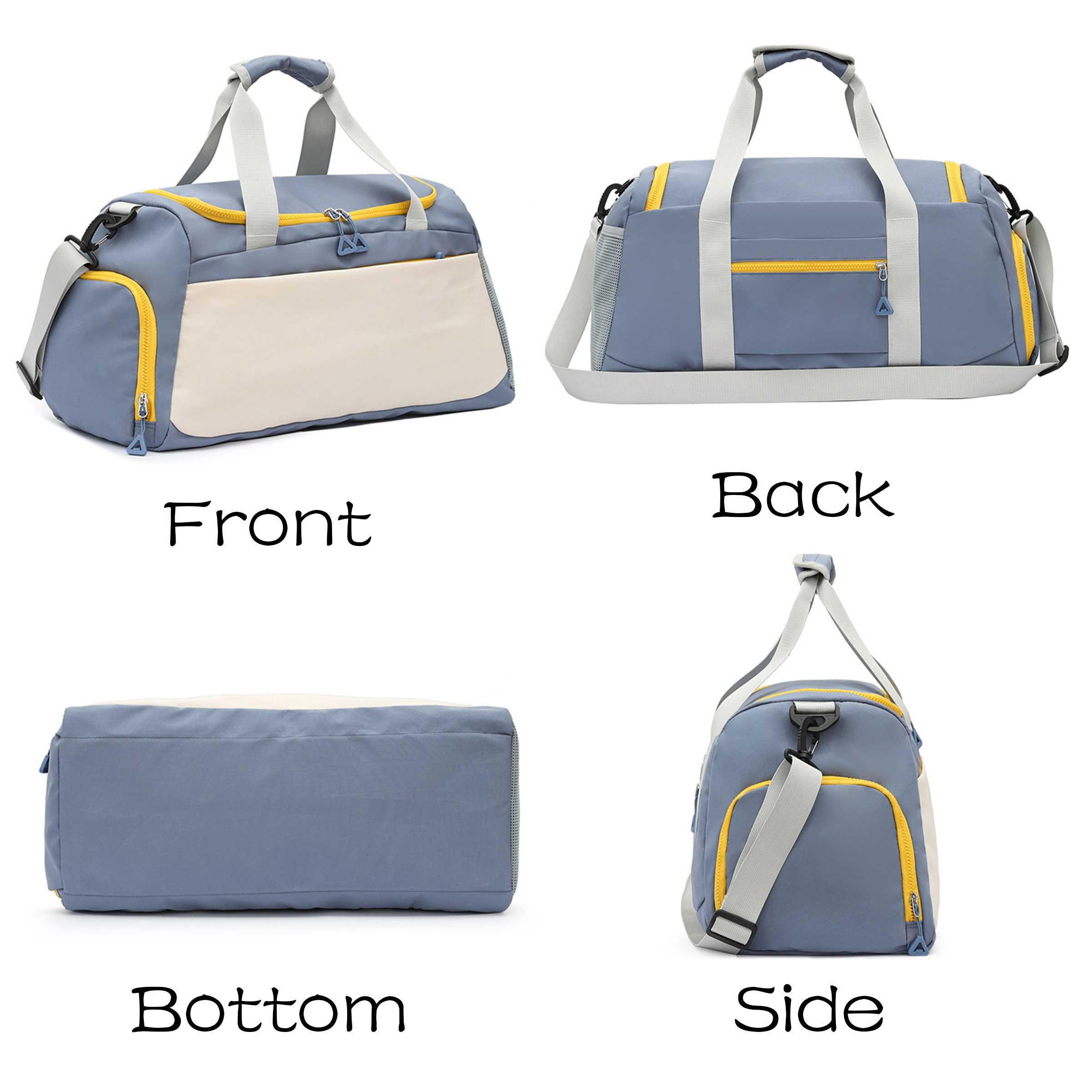 Nylon Dry Wet Separation Portable Fitness Bag 7