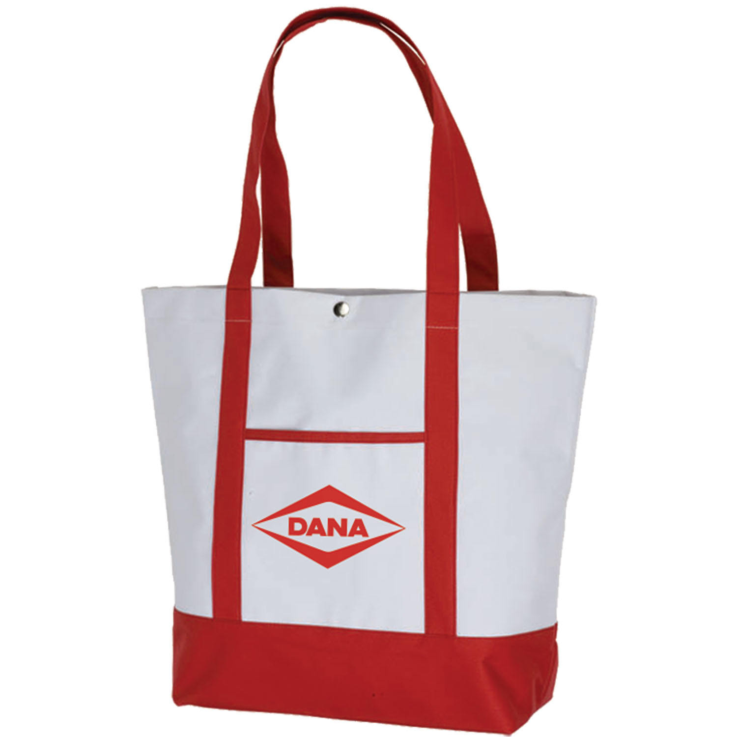 Deluxe Pocket Fashion Tote, custom tote bag with logo imprint 2