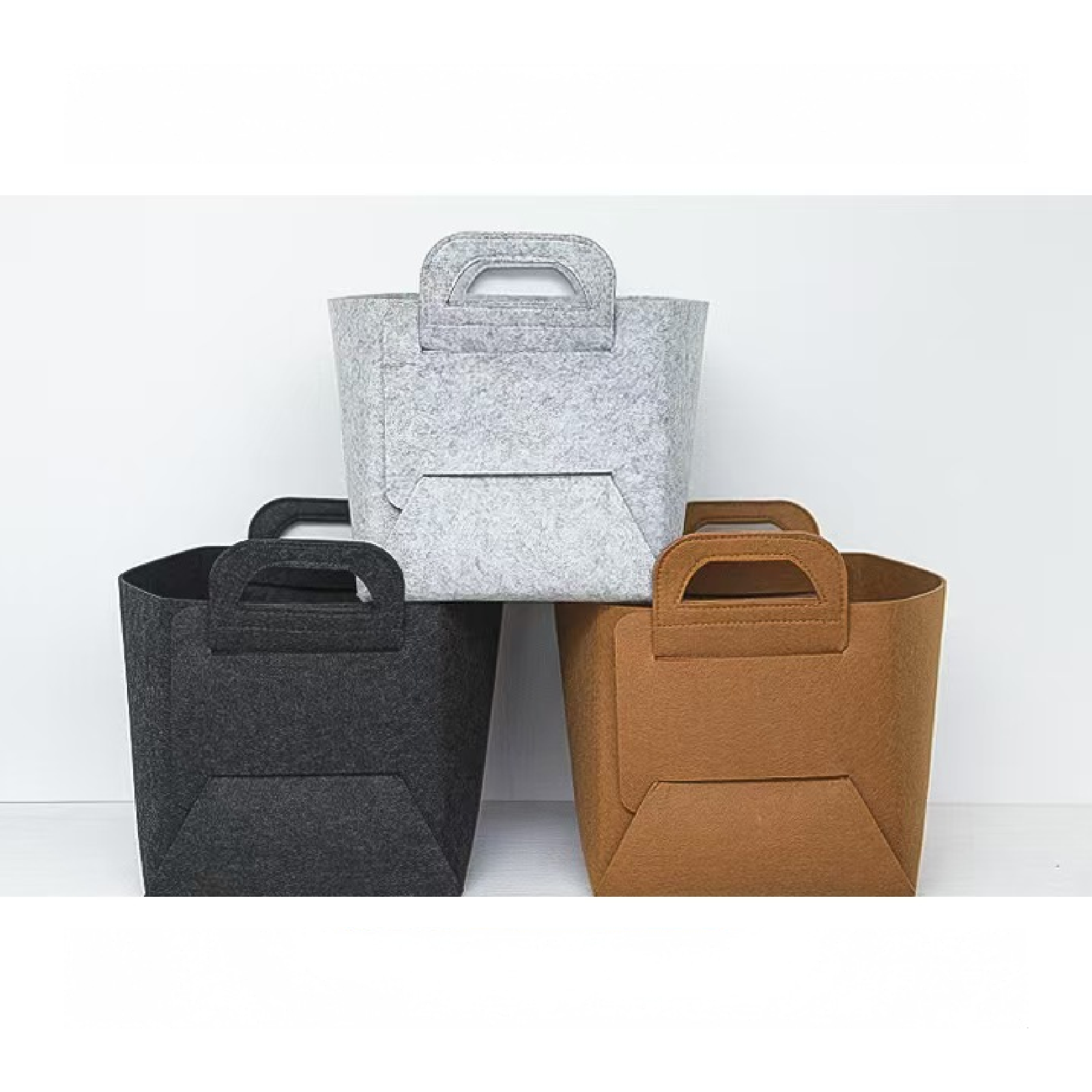 Small-Size Felt Storage Basket 6