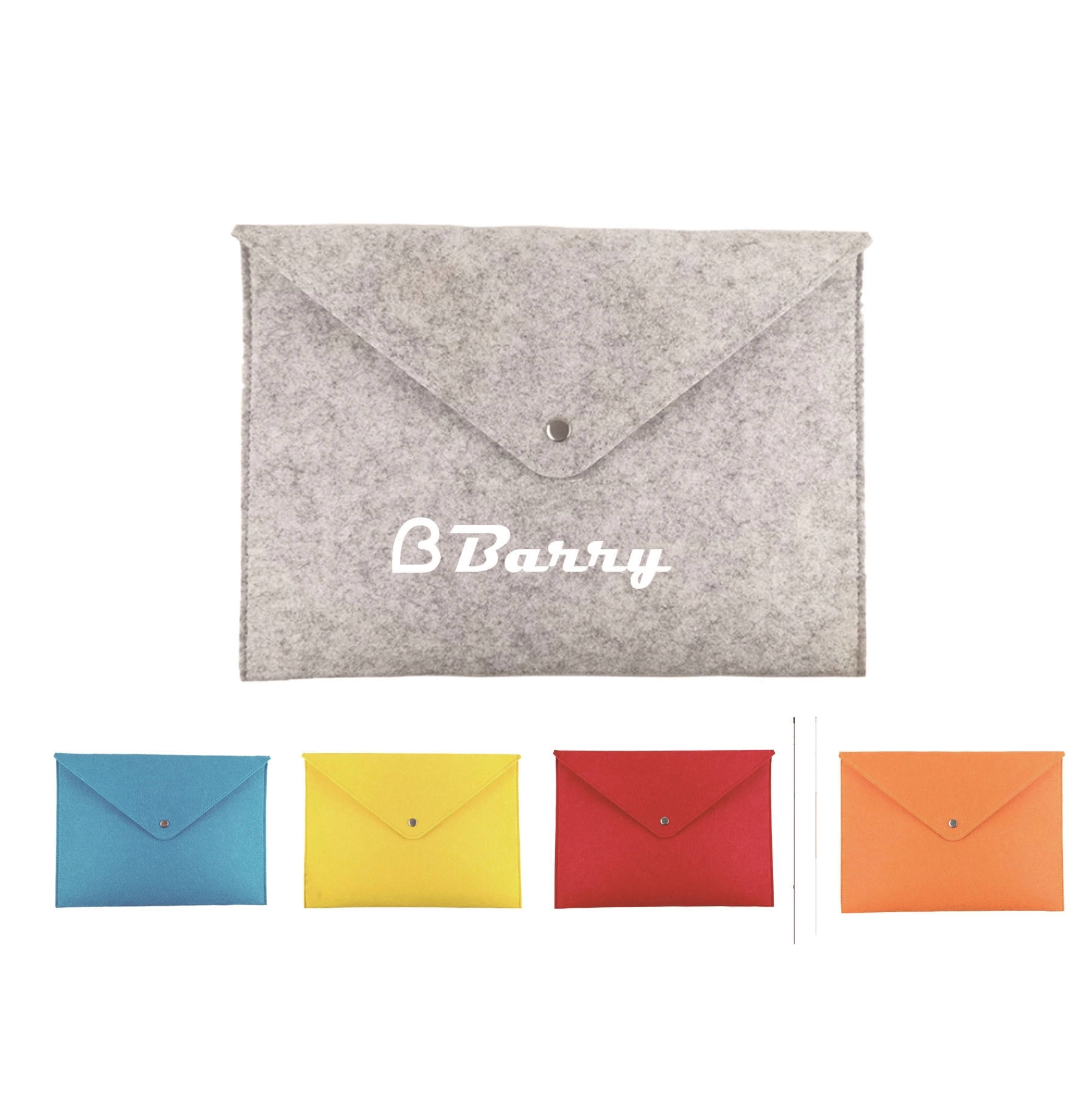 Portable Durable Felt Holder Envelop Document Bag 2