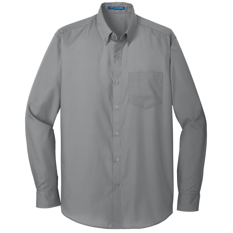 Port Authority Long Sleeve Carefree Poplin Shirt. 23