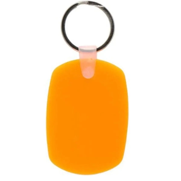 Custom Oval Soft Key Tag 11