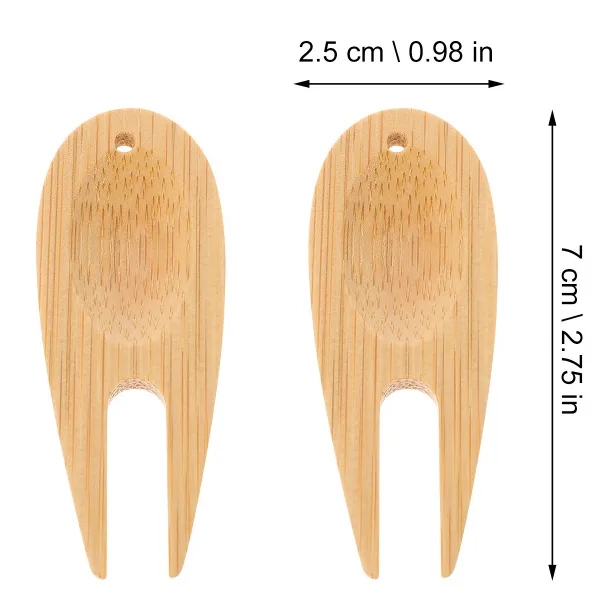 Bamboo Divot Repair Tool 7