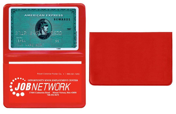 Card Case with 1 Clear Pocket 2
