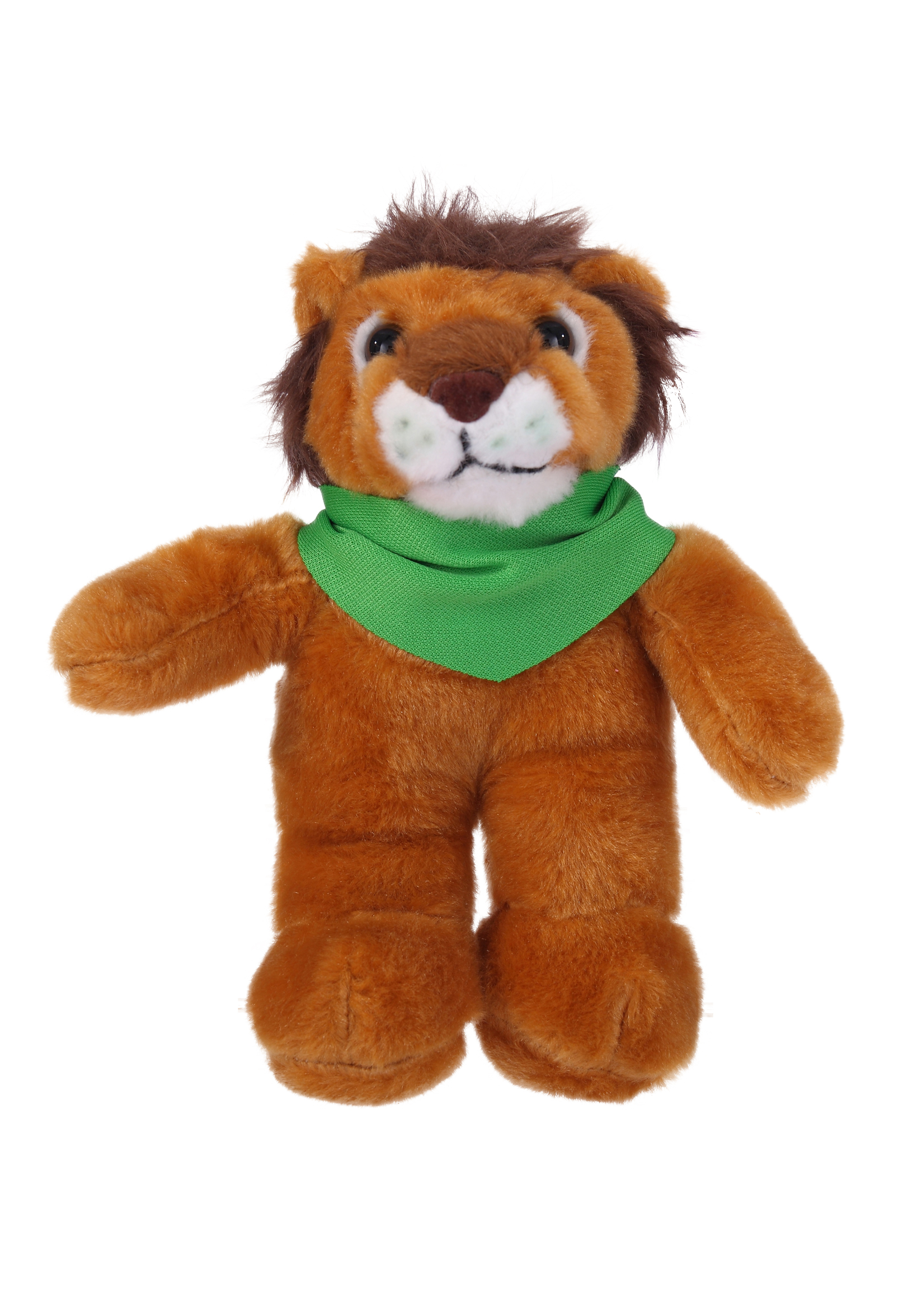Soft Plush Stuffed Lion with Bandana 3