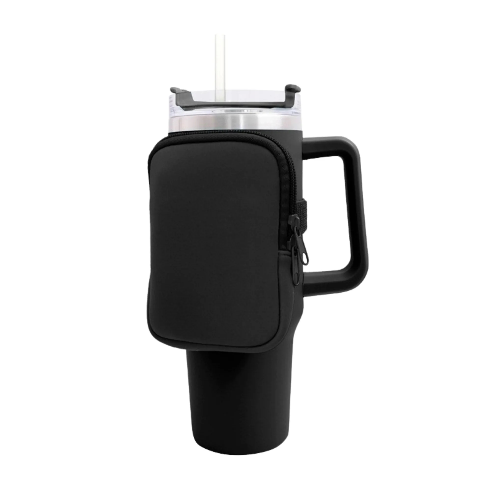 Cold Drinks, Strong Grip - 40OZ Ice Bully Handle Tumbler Set 2