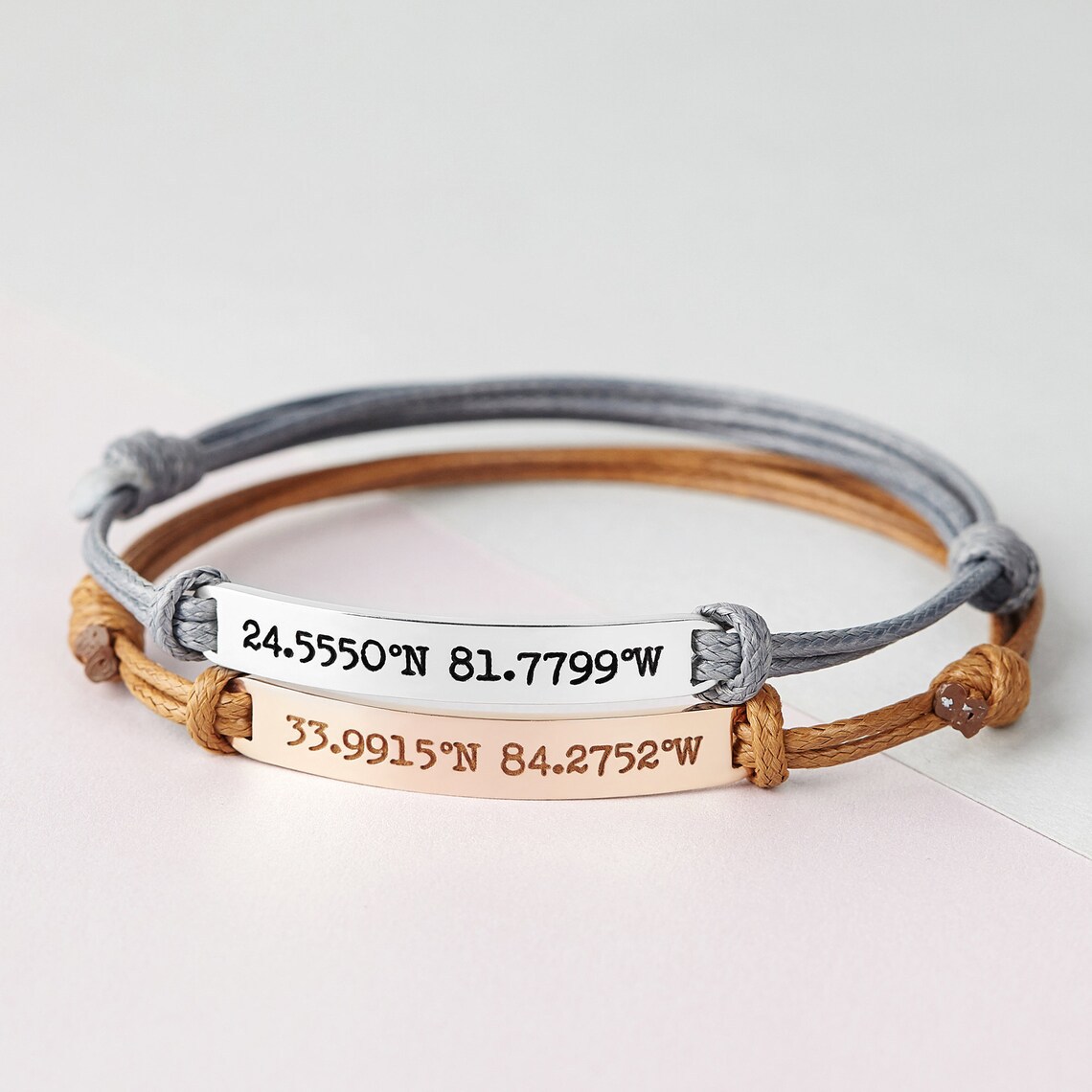Leather rope woven bracelet 2