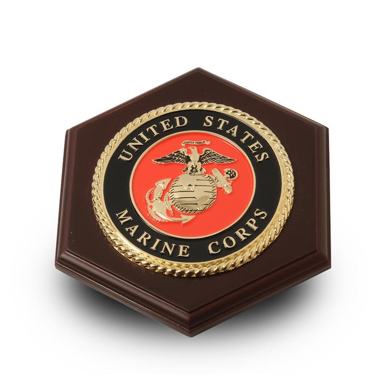 U.S. Marine Corps Medallion Paperweight 2