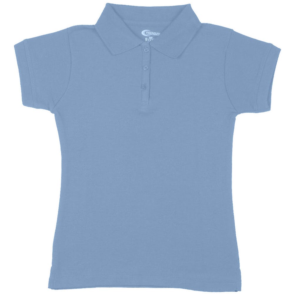 Girls' Polo Shirts - Light Blue Size 10/12 (M) 2