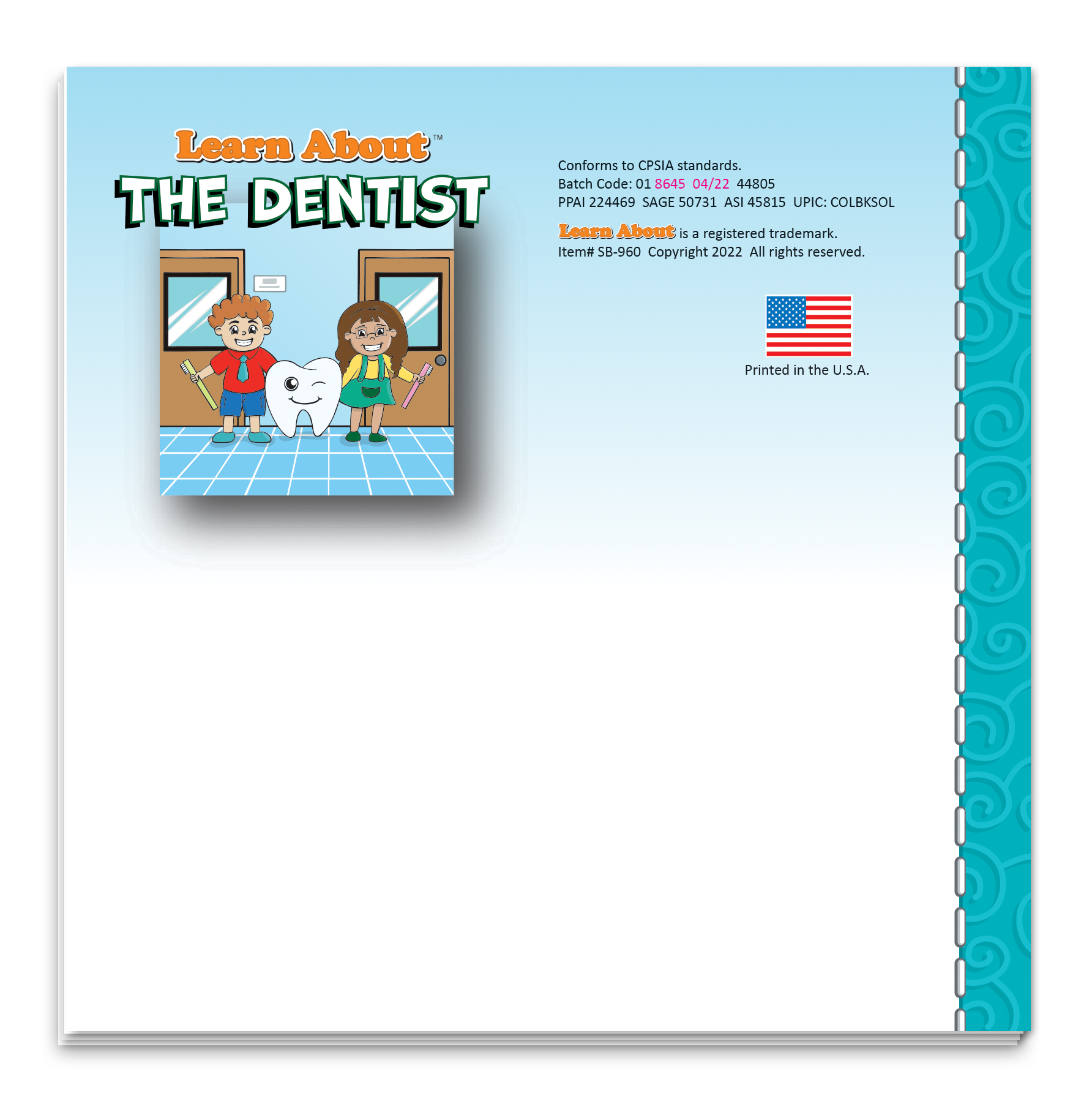 Learn About The Dentist Storybook 2