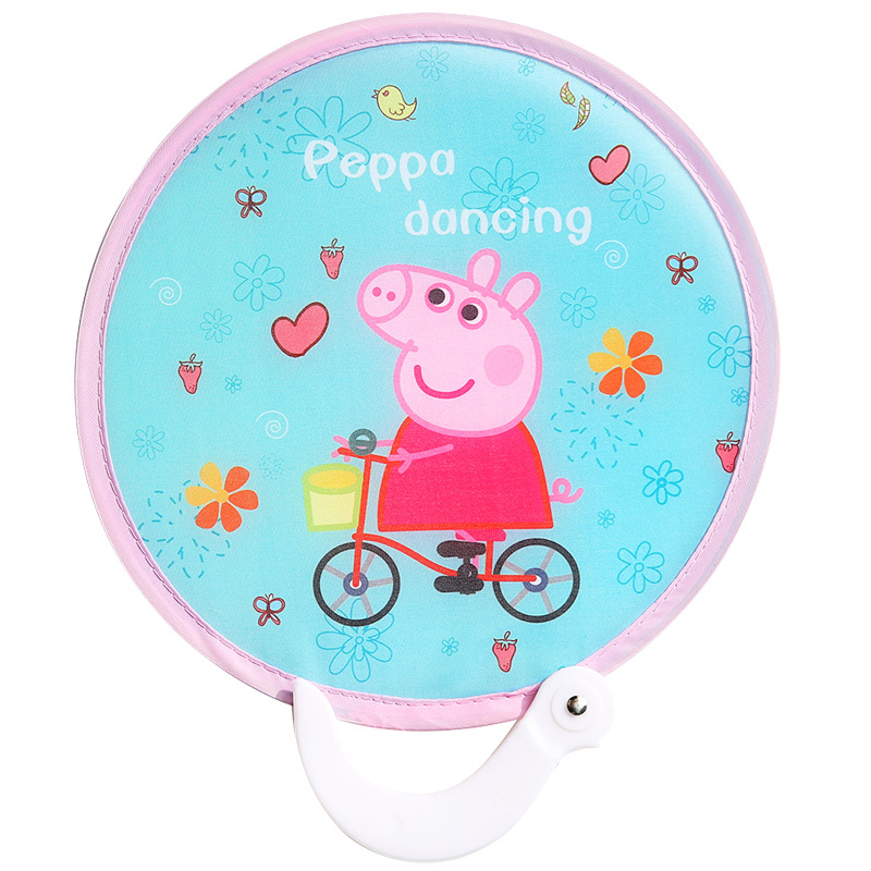 Japanese Style Handheld Round Folding Fan 19