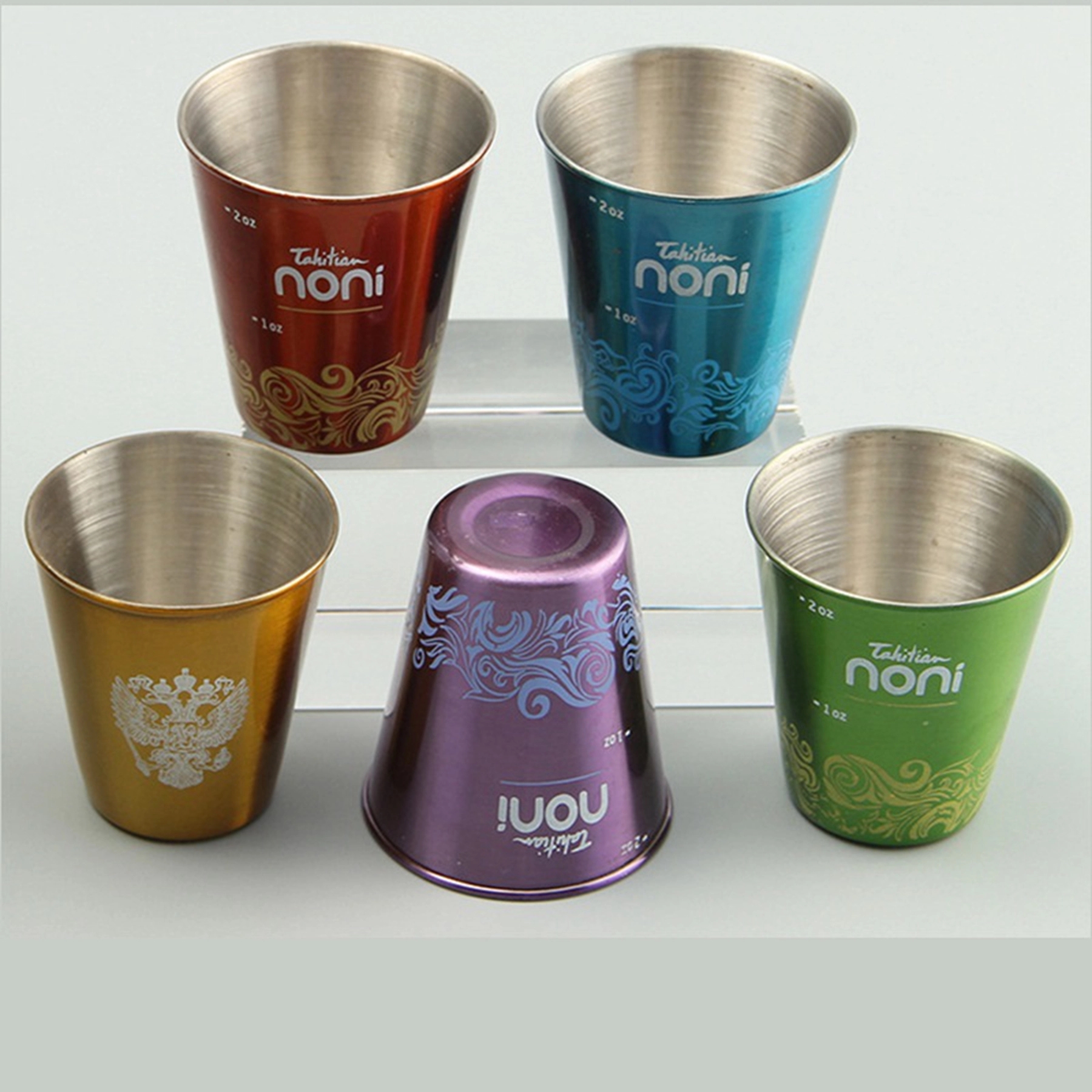 2 OZ. Stainless Steel Wine Cup Shot Glass 3