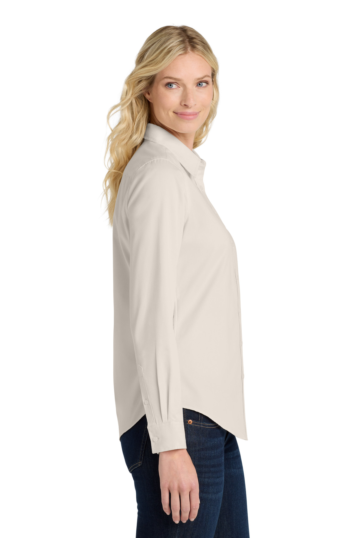 Port Authority Women's Long Sleeve Easy Care Shirt. L608 48