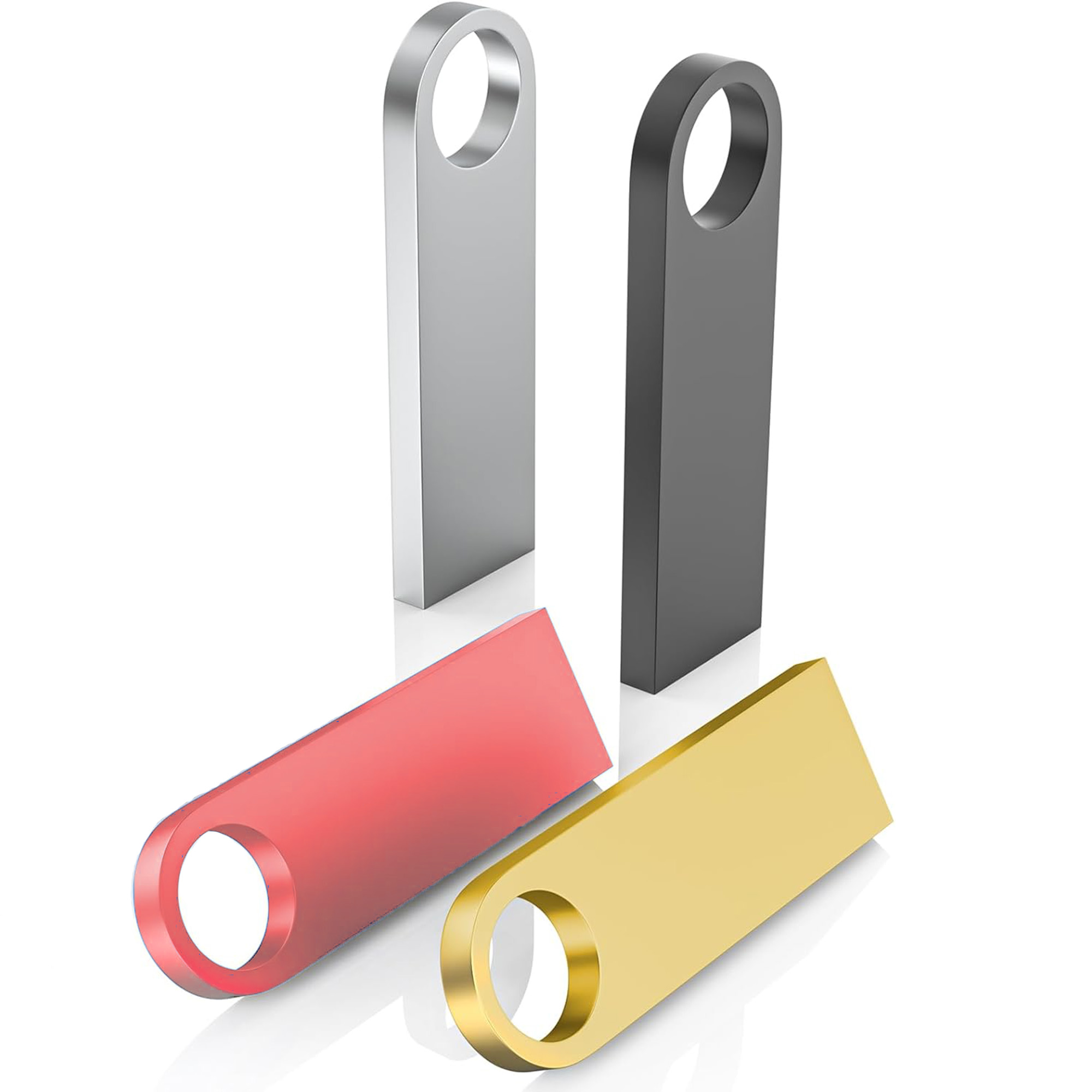 32GB Metal Flash Drive - Compact Custom Design Portable 1
