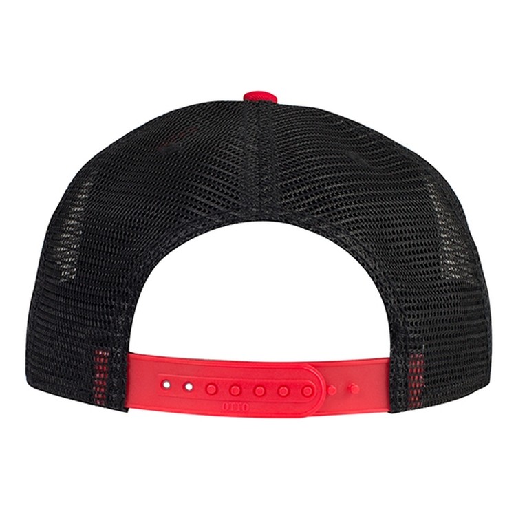 OTTO CAP® OTTO SNAP 5 Panel Pro Style Mesh Back Trucker Snapback Hat 2