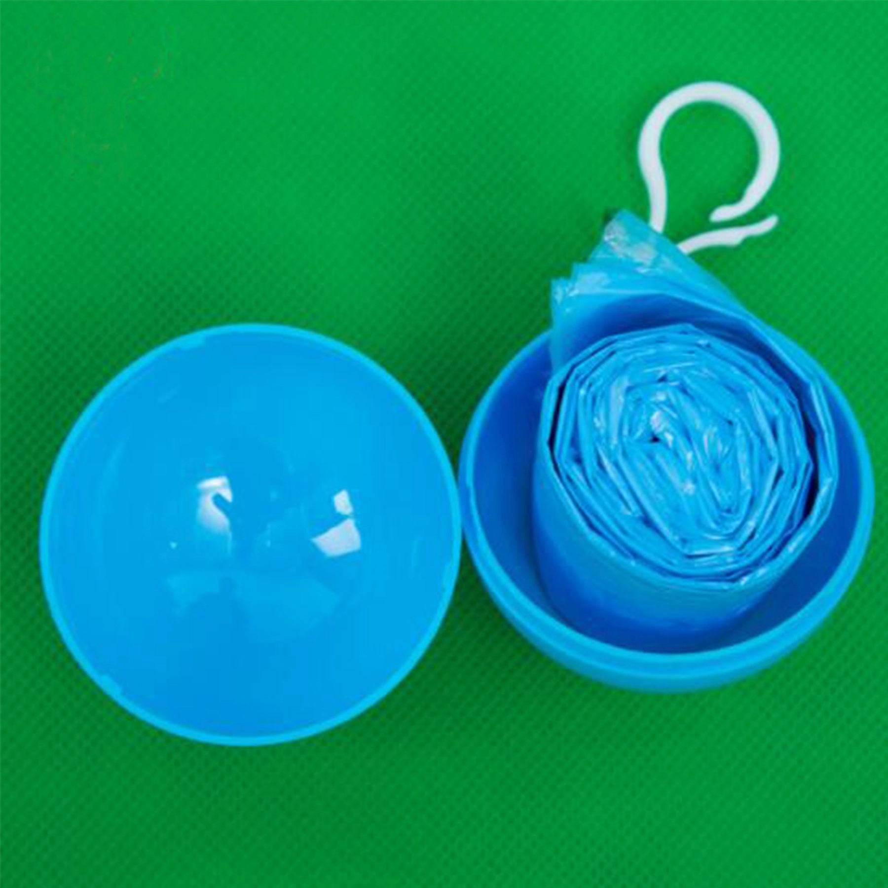 Portable Disposable Raincoat With Ball Key chain 2