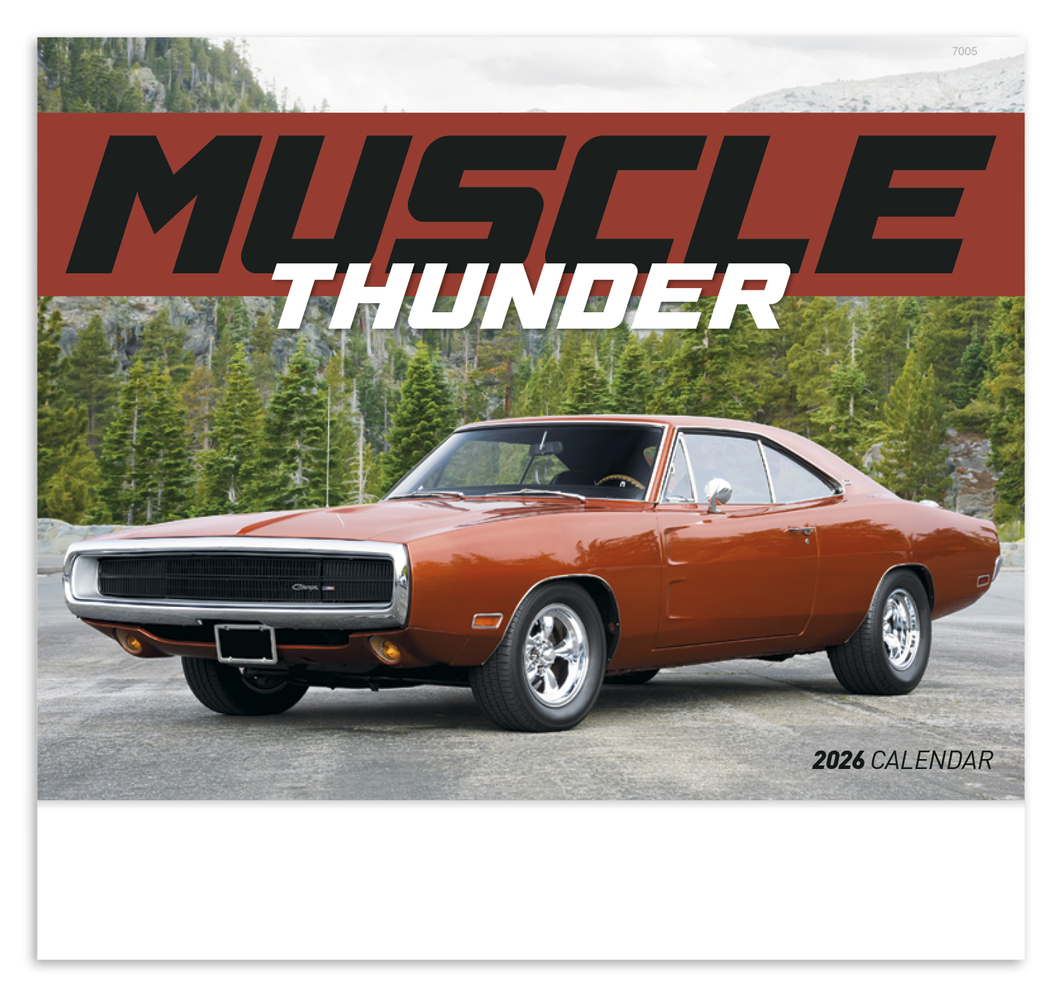 Good Value™ Muscle Thunder - Stapled Calendar 43