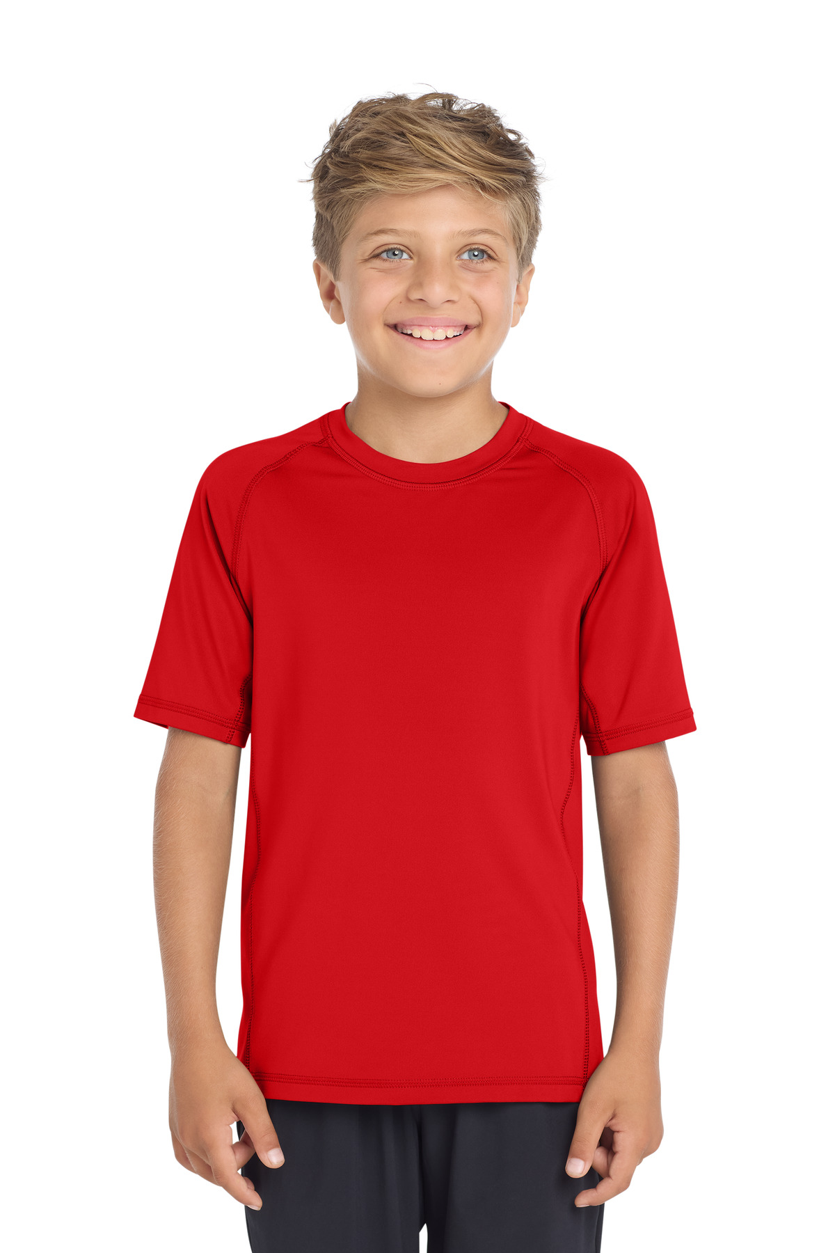 Sport-Tek Youth Rashguard Tee. YST470 21