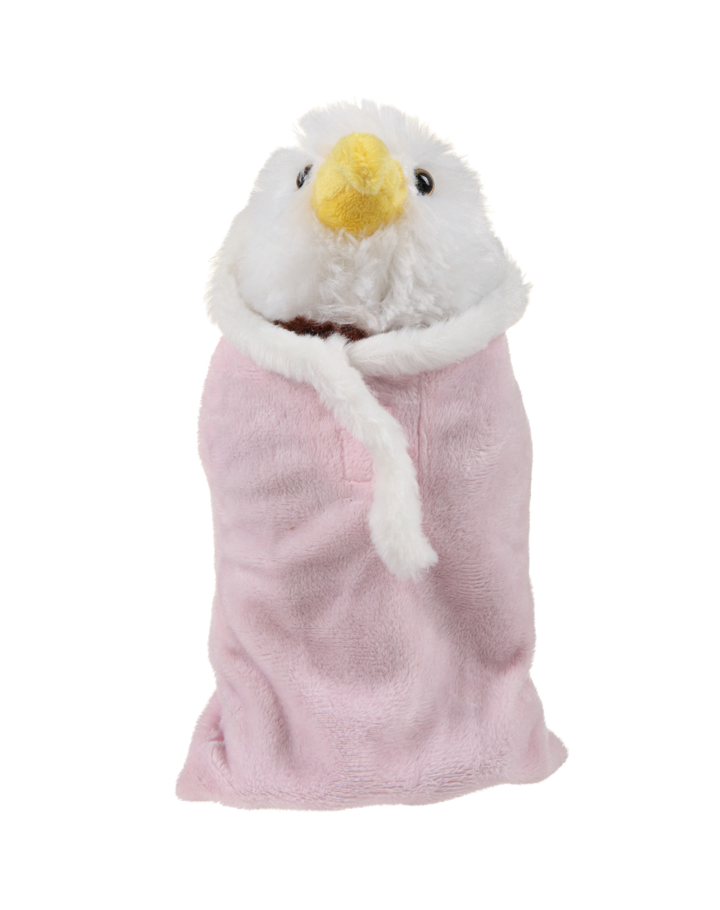soft plush Eagle in sleeping bag 2
