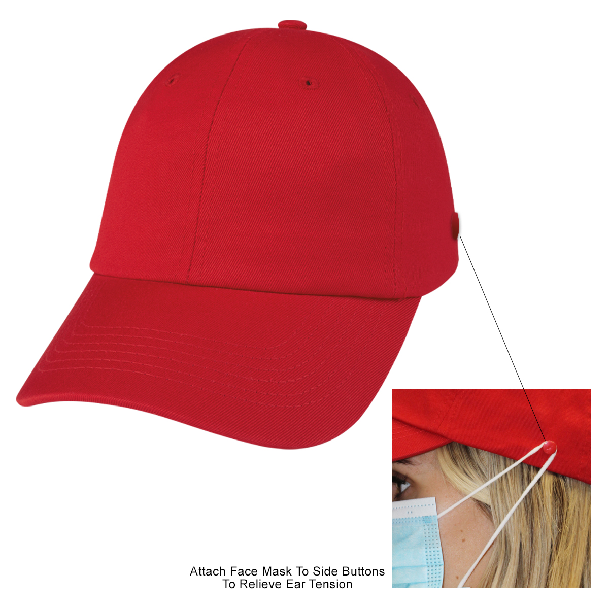 Washed Cotton Mask Cap 4