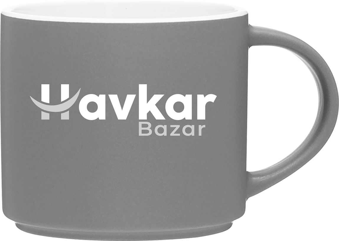 16 oz monaco mug matte storm gray