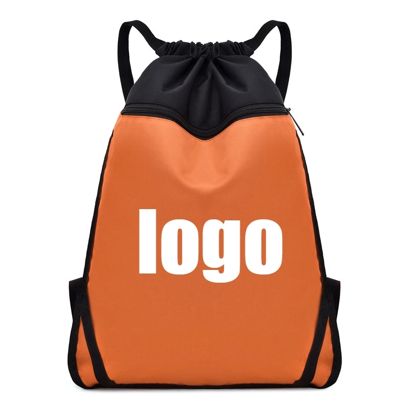 Custom Drawstring Backpack & Sport Storage Oxford Fabric Bag 9