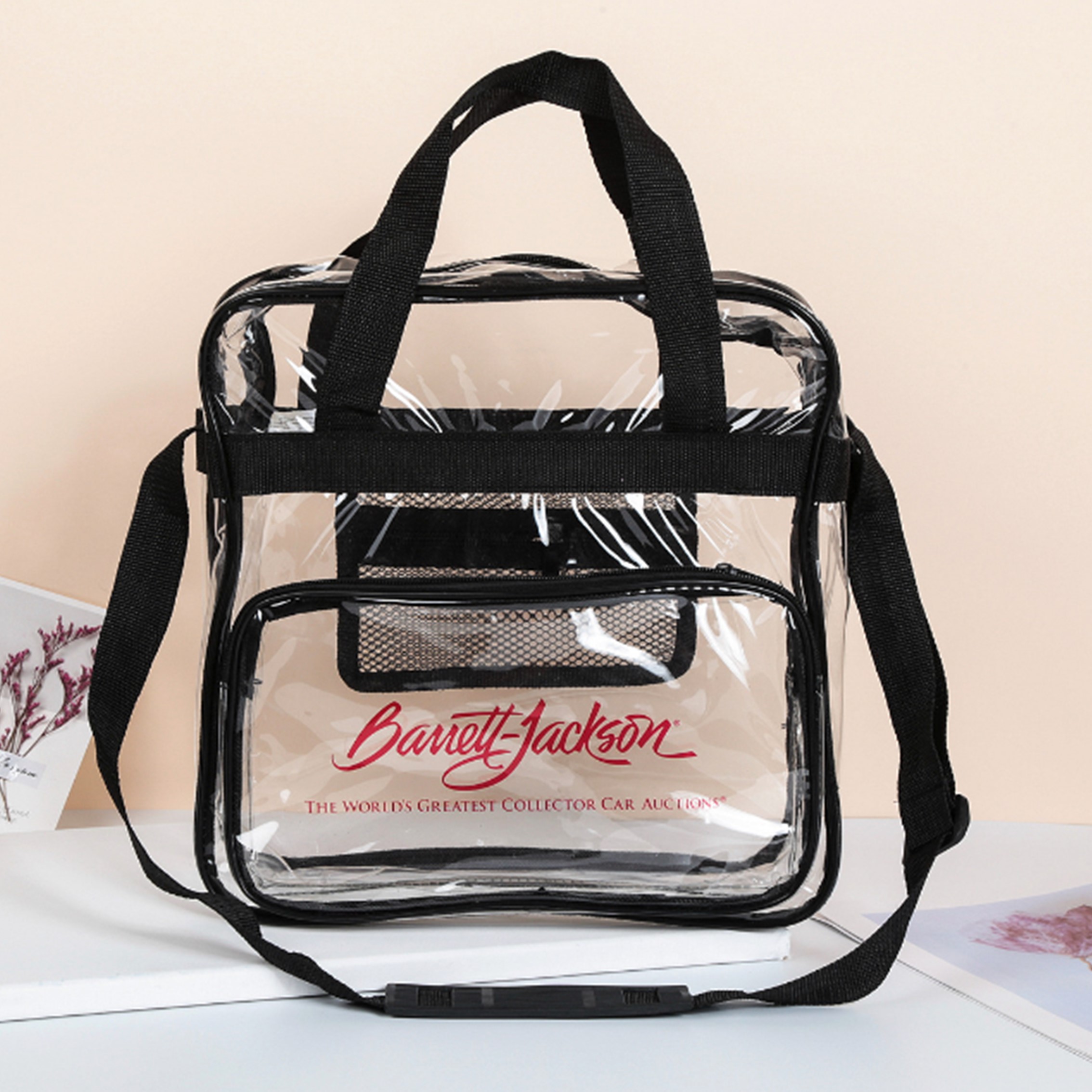 PVC Waterproof Clear Messenger Bag 2