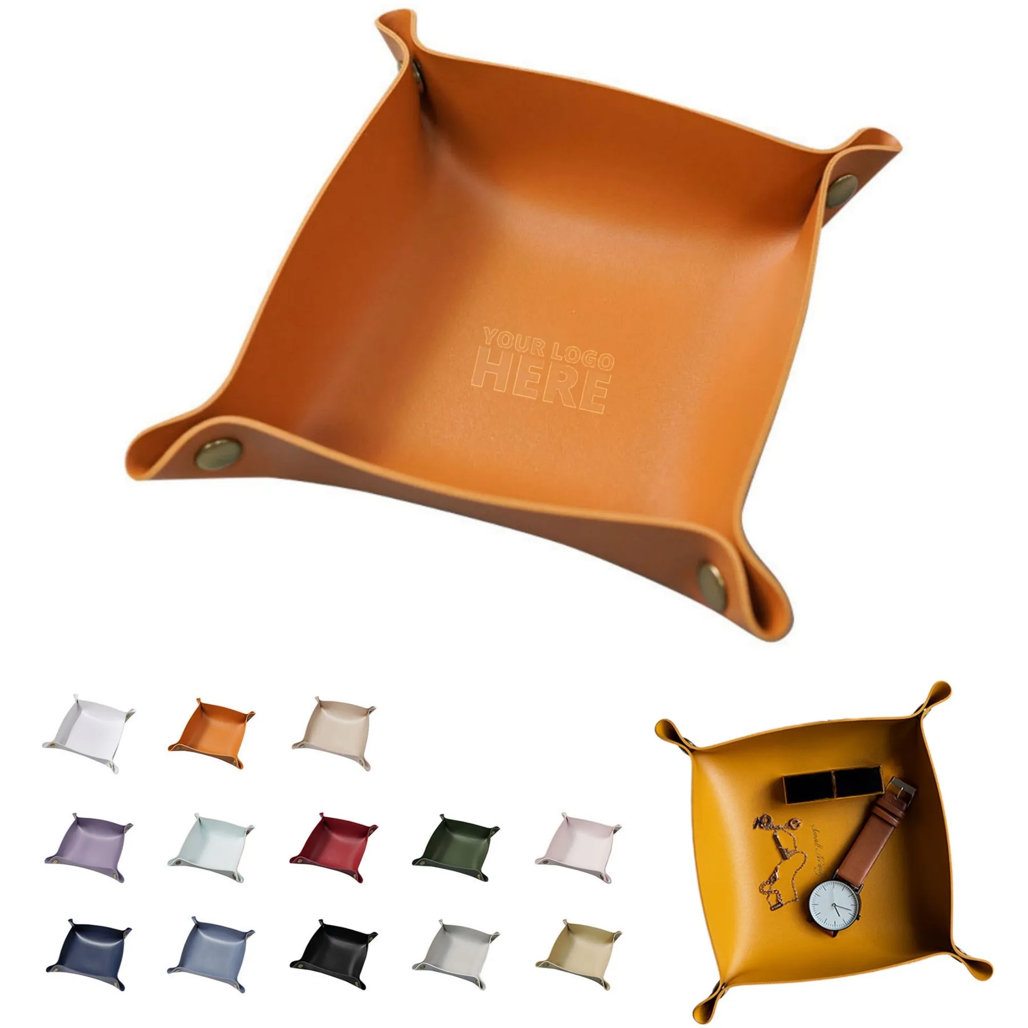 Foldable Portable Square Storage Tray 7