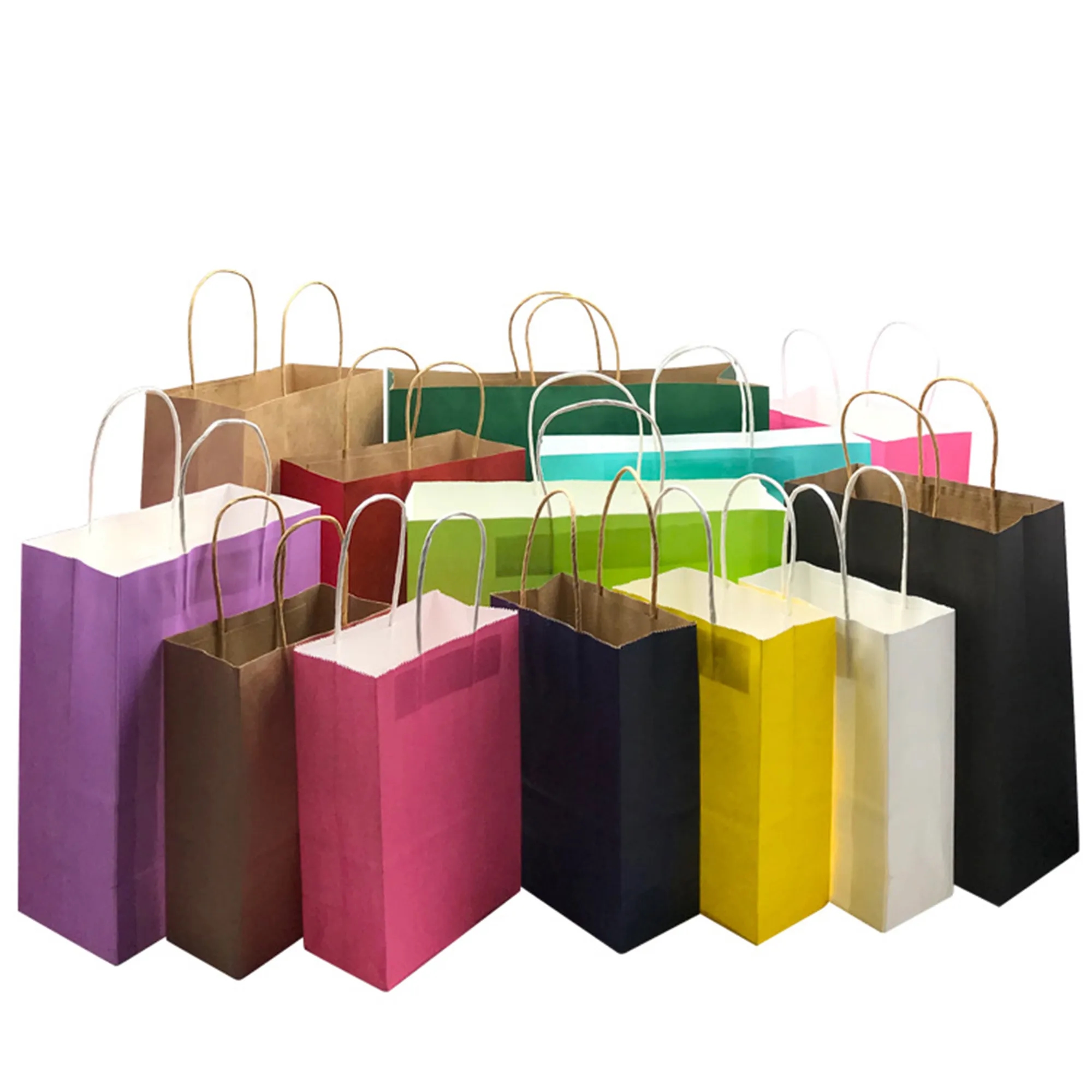 Custom Environmental Kraft Paper Bag 3
