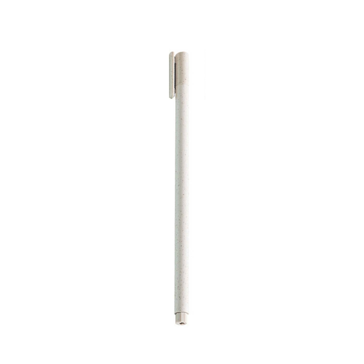 Cap Action Wheat Straw Ballpoint Pen 10