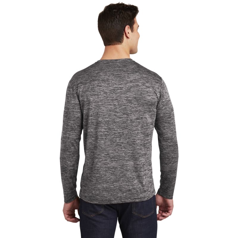Sport-Tek PosiCharge Long Sleeve Electric Heather Tee. 14