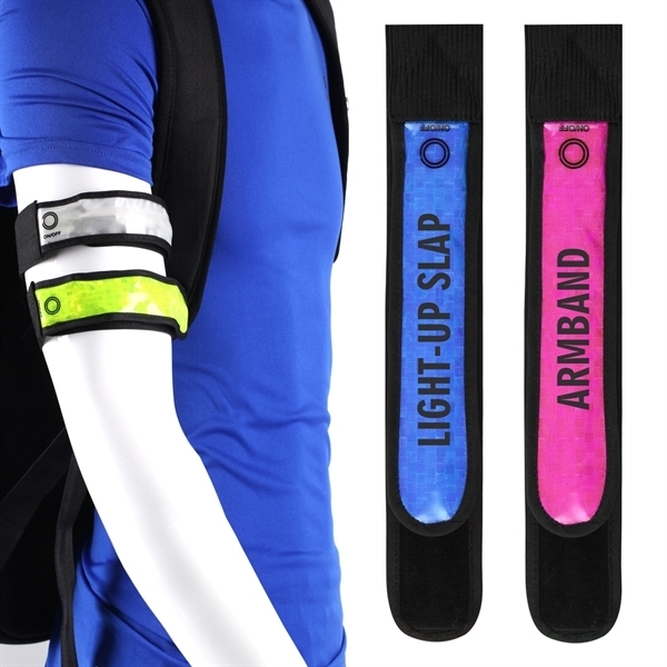 Light Up LED Slap Armband 2