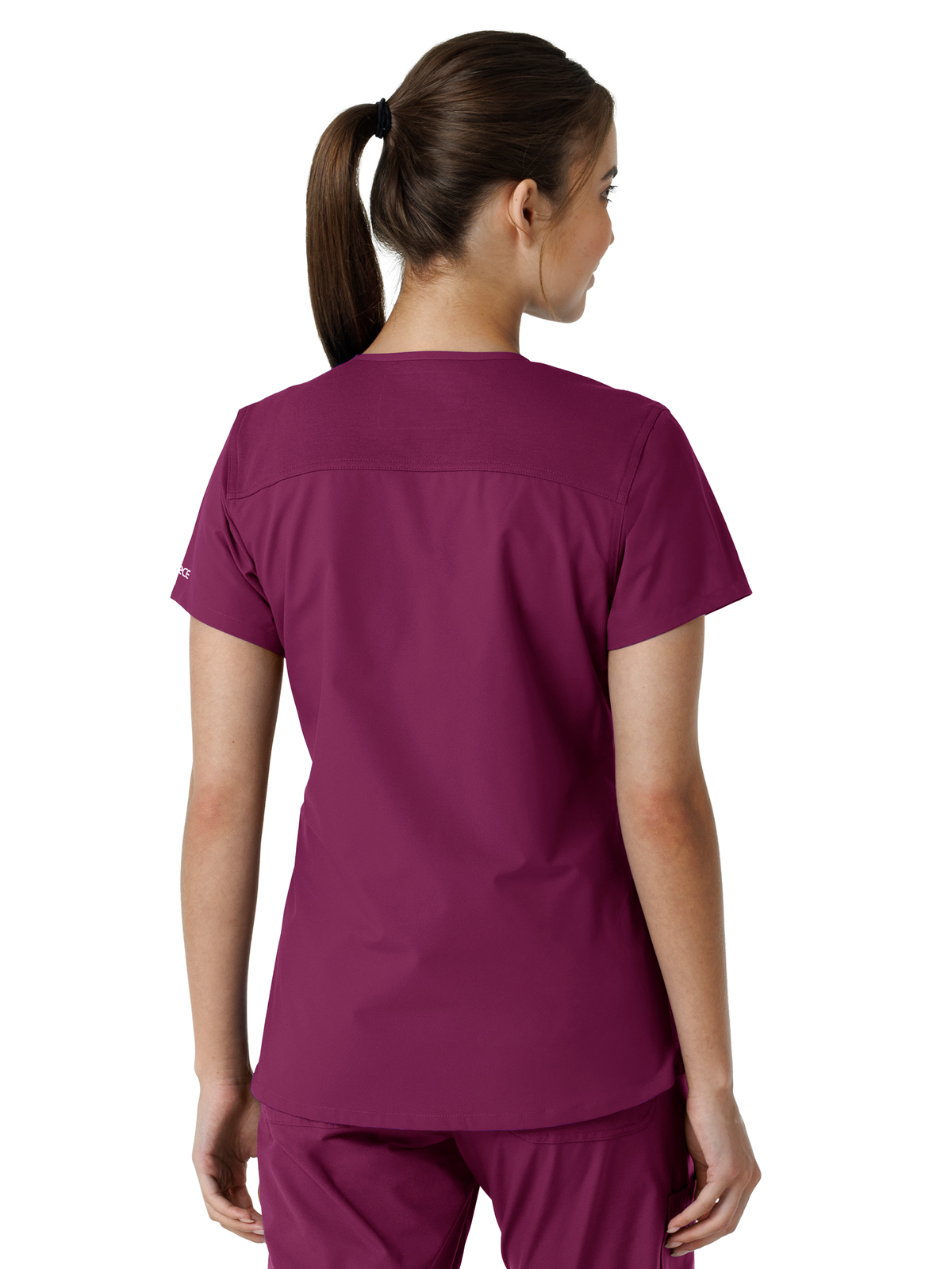 Carhartt - Force Essentials - Women's Four-Pocket V-Neck Knit Panel Top 73