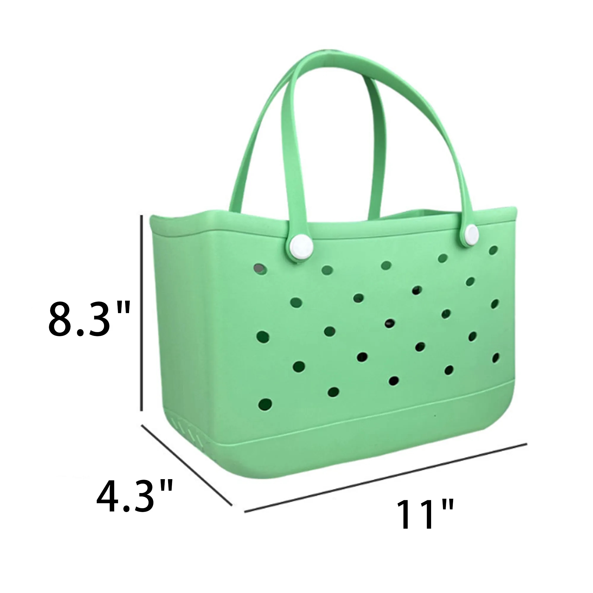 EVA Beach Tote Bag with Hole 1