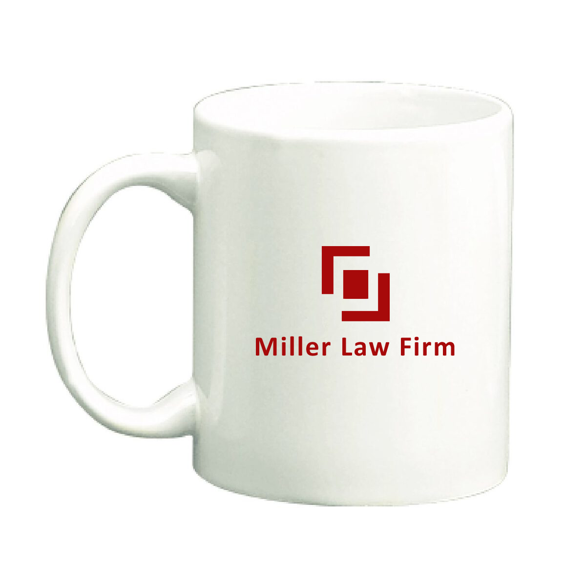C-Handle Mug White 11 oz, custom mug with logo imprint 2
