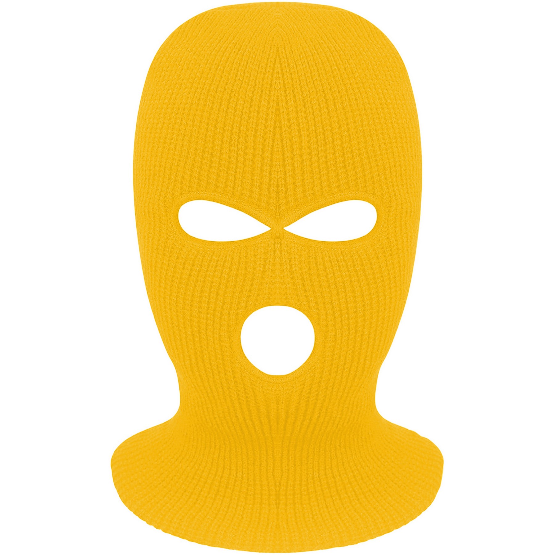 Custom 3 Holes Knitted Ski Mask Neck Gaiter Balaclava 7