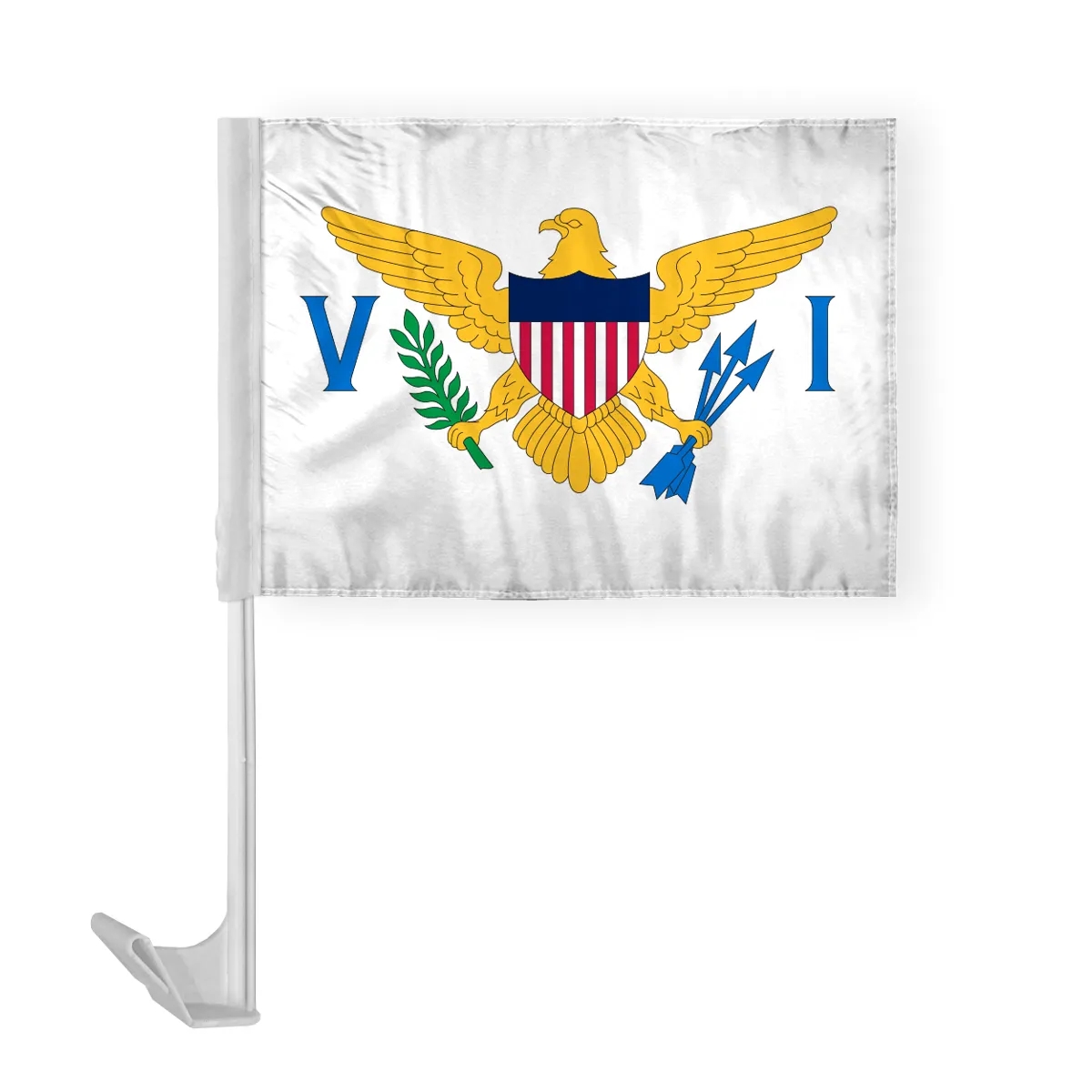 12" x 16" USA State Car Flags 18